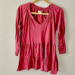 Anthropology Maeve Peasant Blouse Size Medium